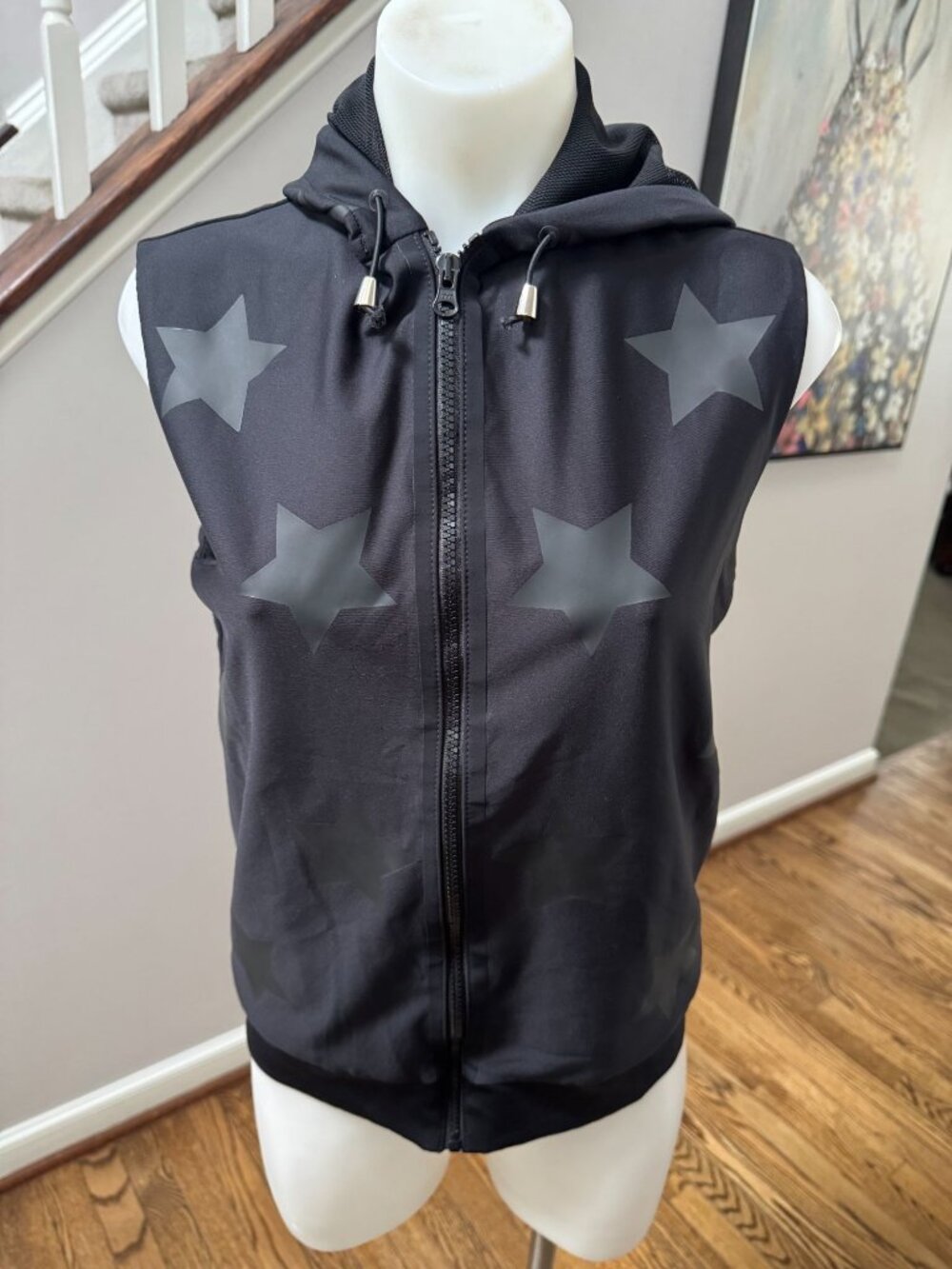 Ultracor Lux Knockout Star Hooded Vest Black Size XS